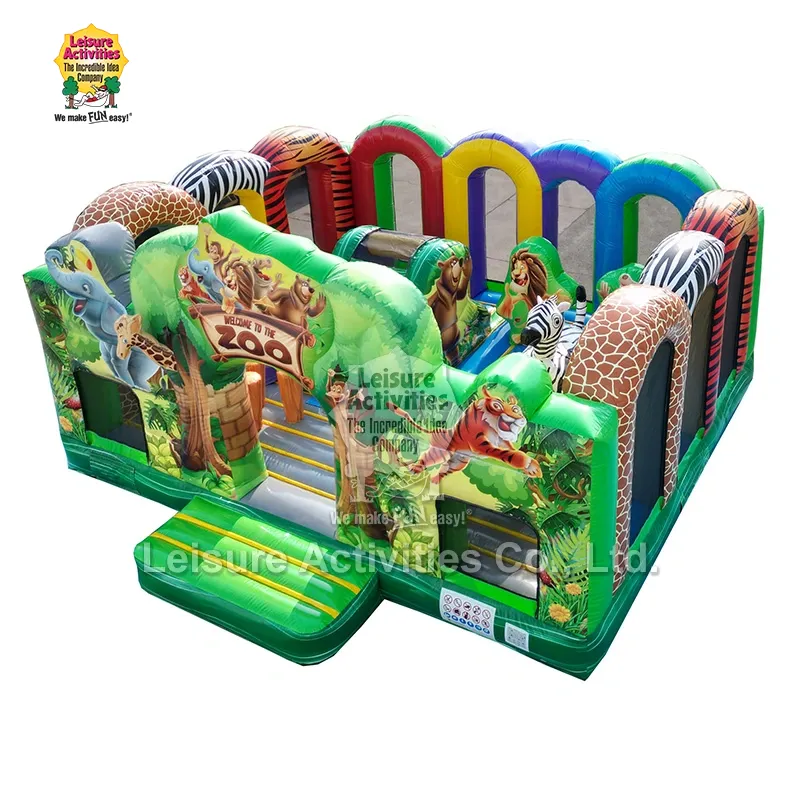 ไปที่สนามเด็กเล่น Zoo Multiplay Bouncy Castle