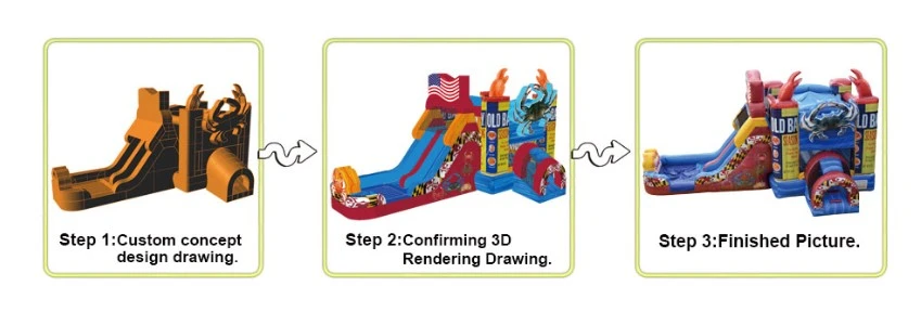 Mini Inflatable Bouncy Castle Christmas Tree