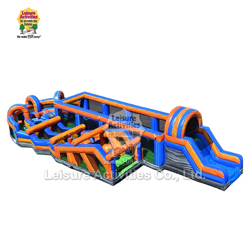 Mega Obstacle Run หลักสูตรอุปสรรคทำให้พองได้